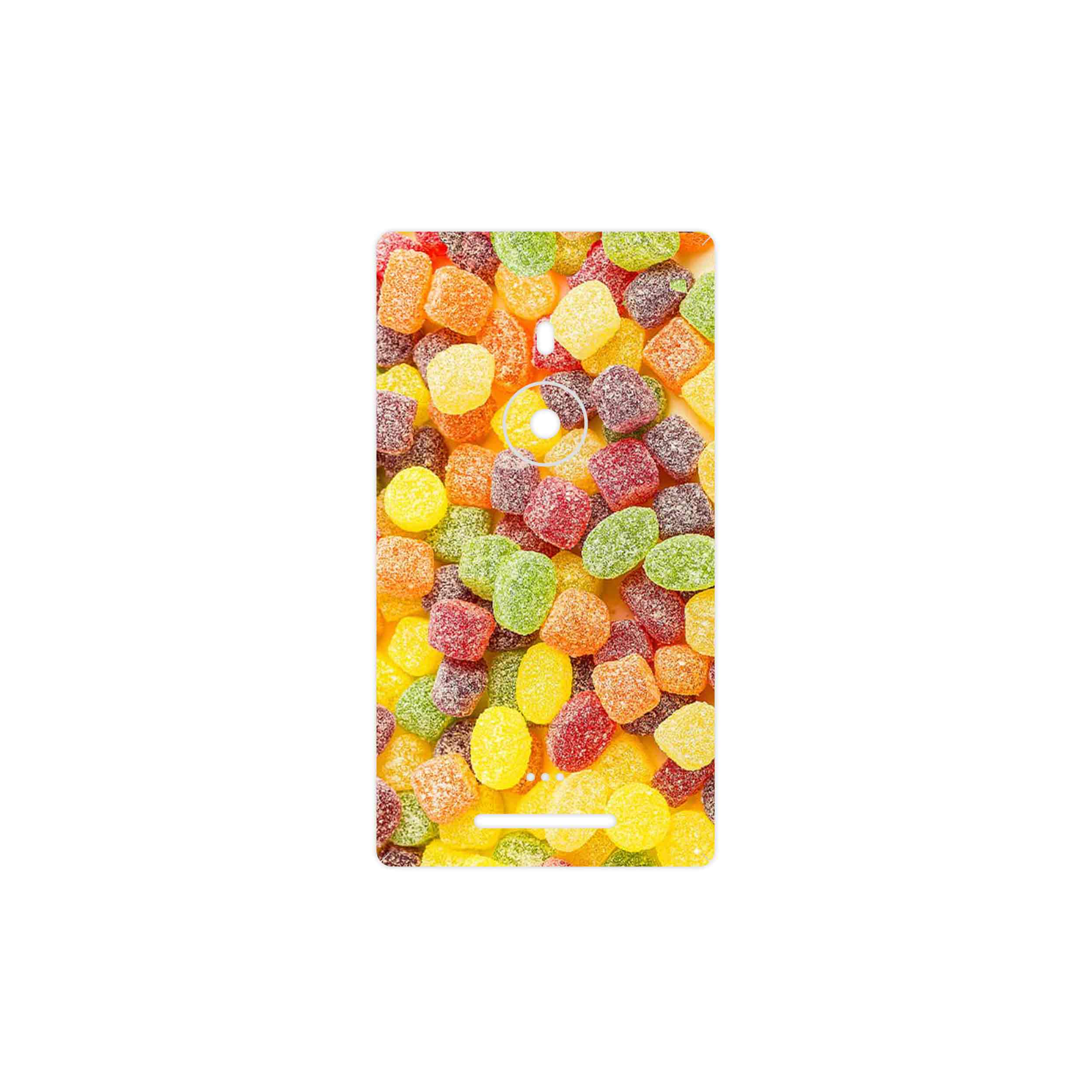 برچسب پوششی ماهوت مدل Gummi candy 2 مناسب برای گوشی موبایل نوکیا Lumia 925