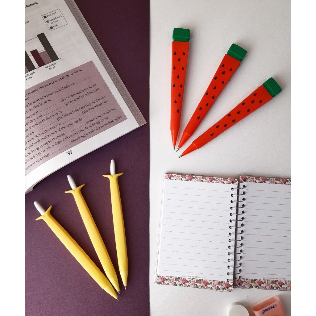 مداد نوکی موز و هندونه