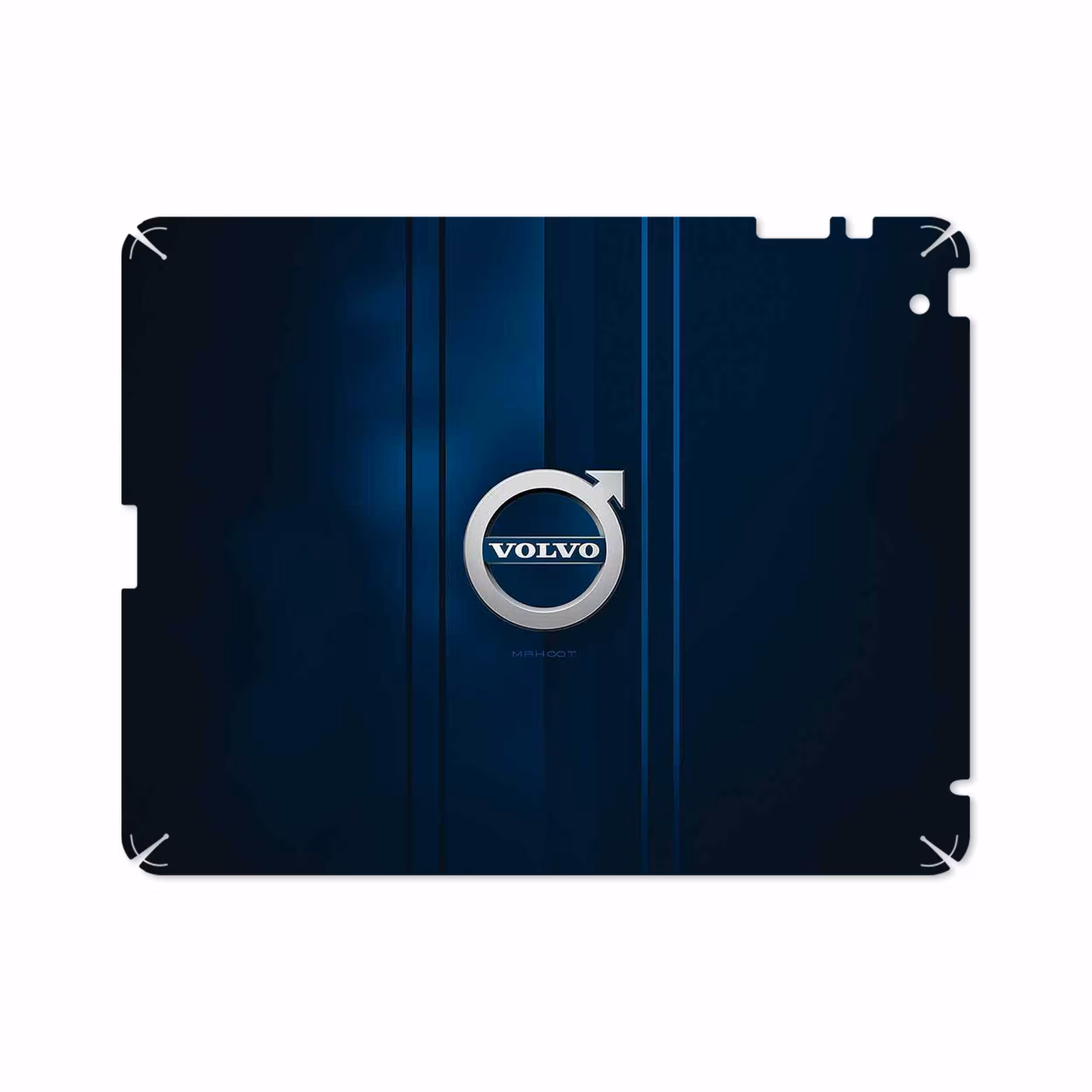 برچسب پوششی ماهوت مدل Volvo مناسب برای تبلت اپل iPad 2 2011 A1396