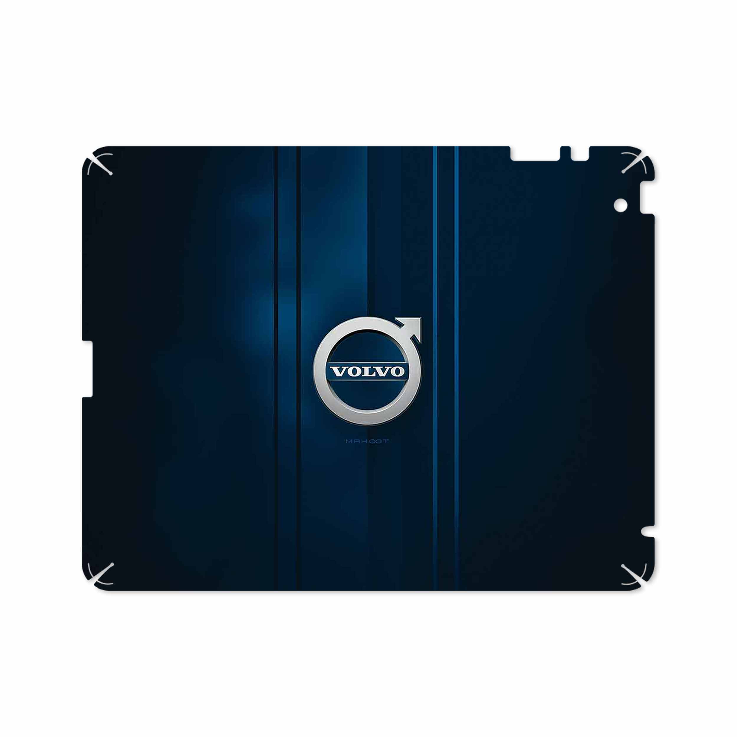 برچسب پوششی ماهوت مدل Volvo مناسب برای تبلت اپل iPad 2 2011 A1396