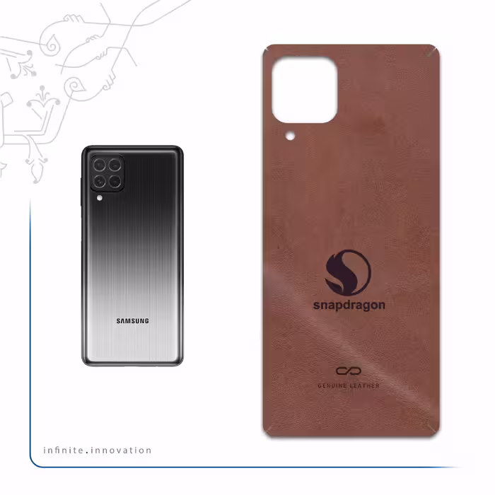 برچسب پوششی ماهوت مدل MNL-SNPDRGN مناسب برای گوشی موبایل سامسونگ Galaxy M62