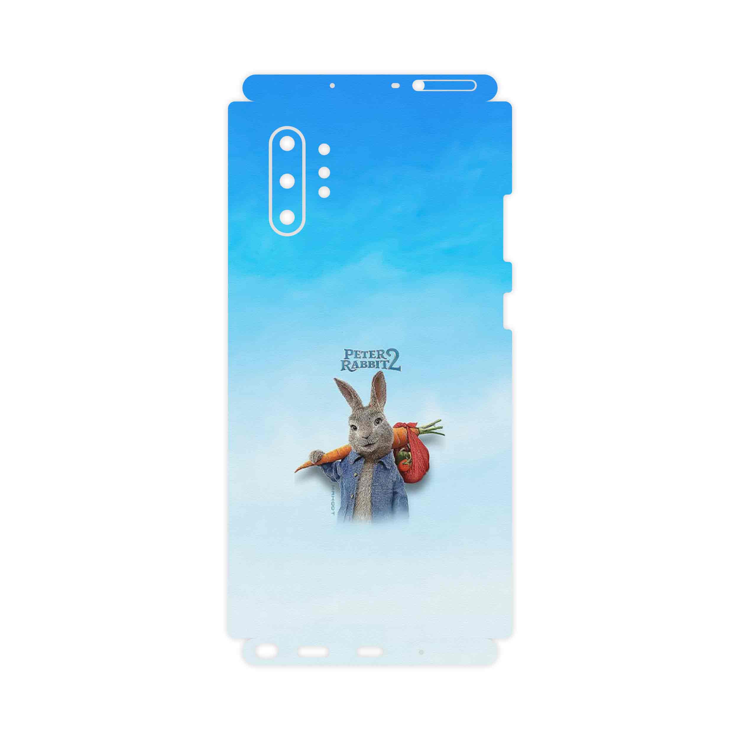 برچسب پوششی ماهوت مدل Peter Rabbit-FullSkin مناسب برای گوشی موبایل سامسونگ Galaxy Note 10 Plus