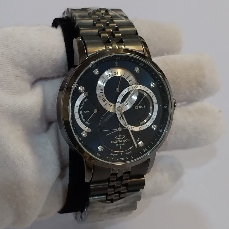 ساعت مچی مردانه  الگانس 4موتوره مجلسی