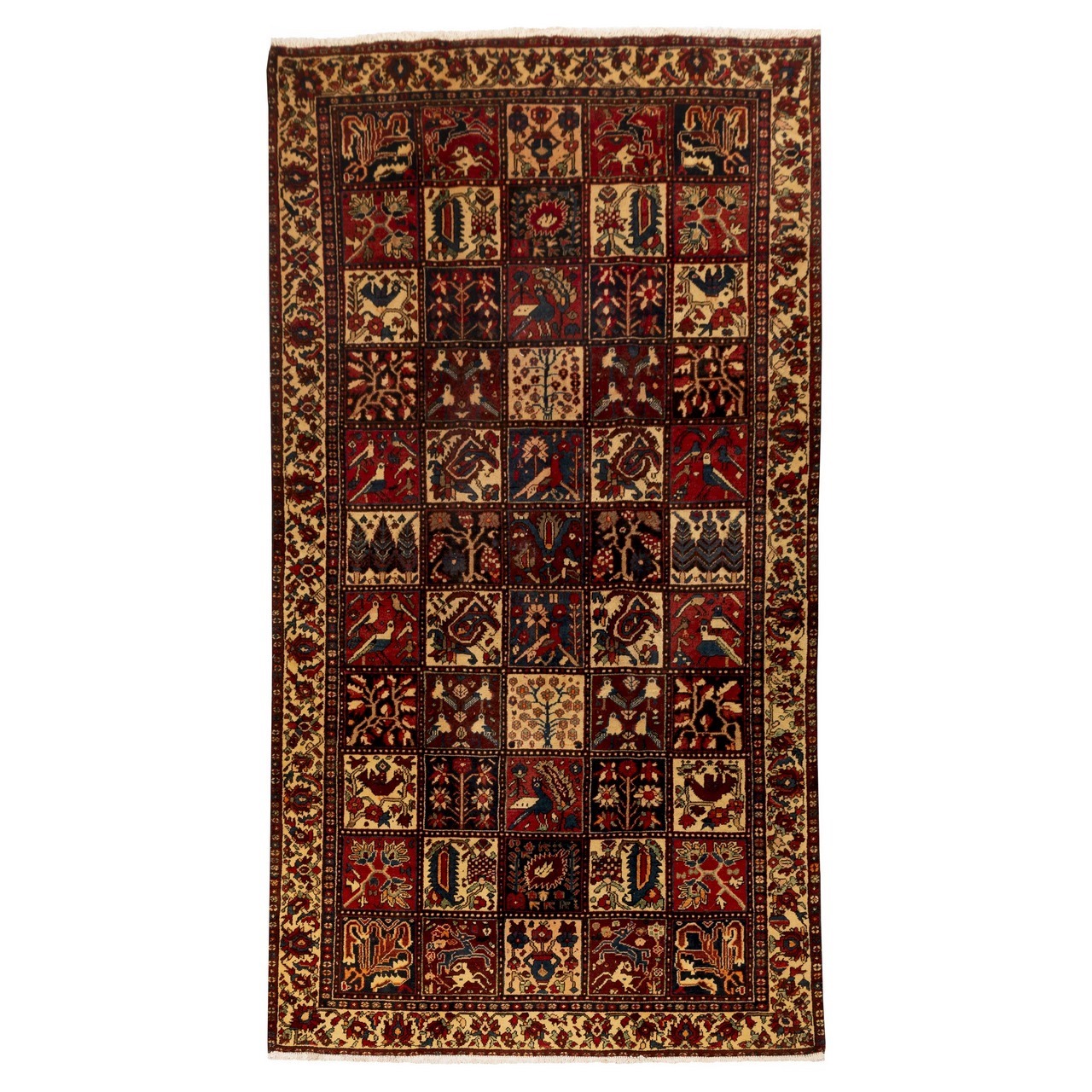 فرش قدیمی دستباف پنج متری سی پرشیا کد 123197