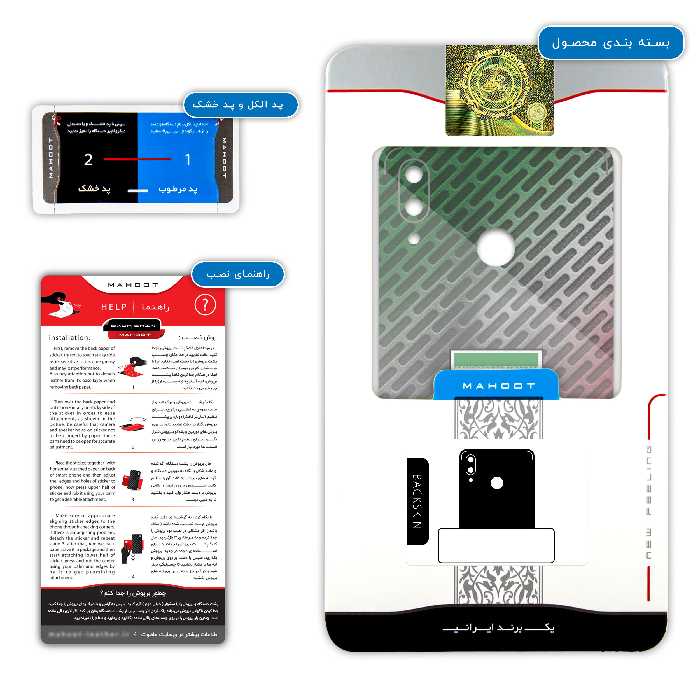 برچسب پوششی ماهوت مدل Iran-National-Football-Team مناسب برای گوشی موبایل هوآوی Nova 3