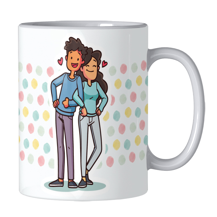 ماگ مدل عاشقانه کد 083