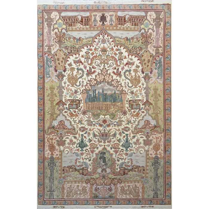 فرش دستبافت شش متری مدل نامی تبریز کد 903