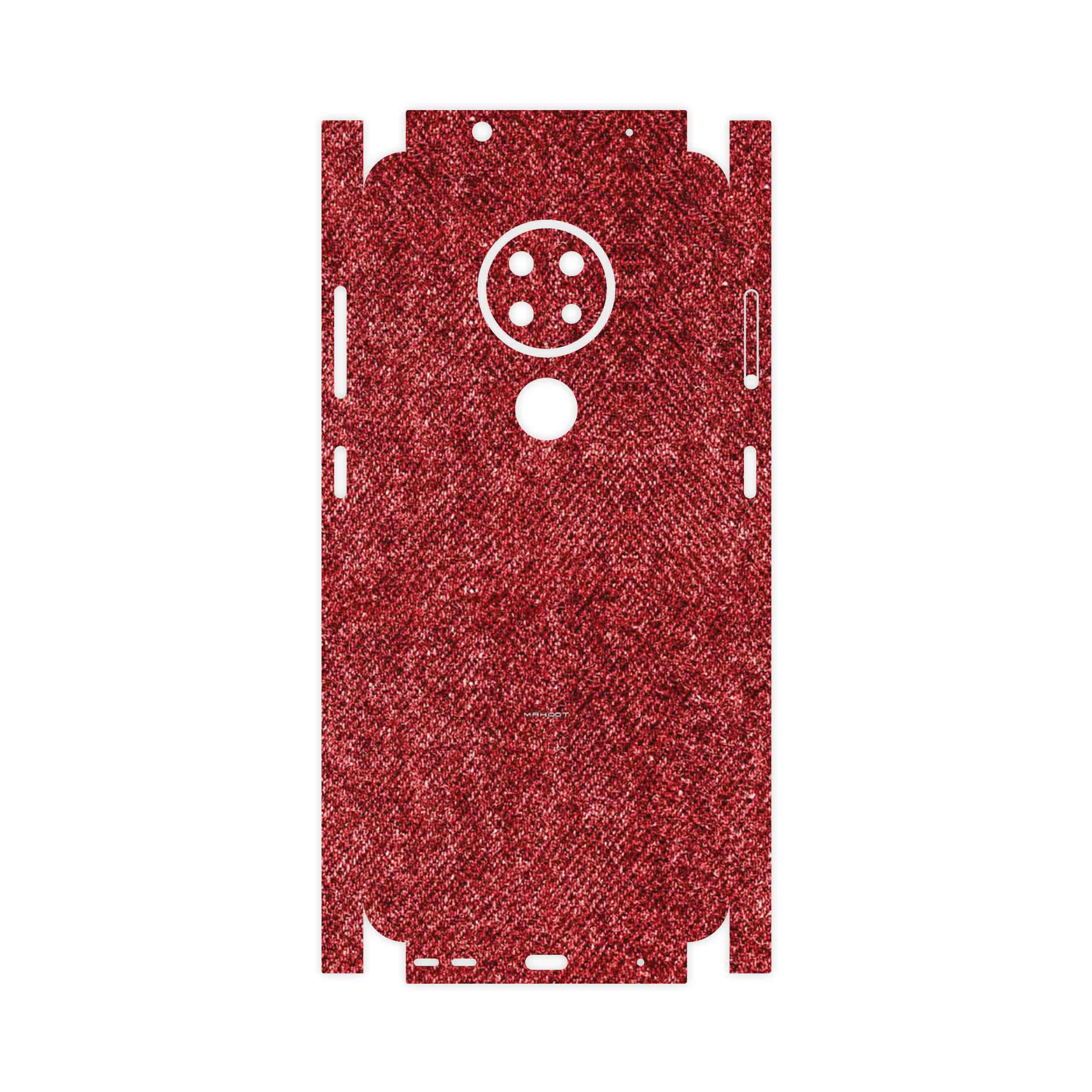 برچسب پوششی ماهوت مدل Fabric Texture 4-FullSkin مناسب برای گوشی موبایل نوکیا 6.2