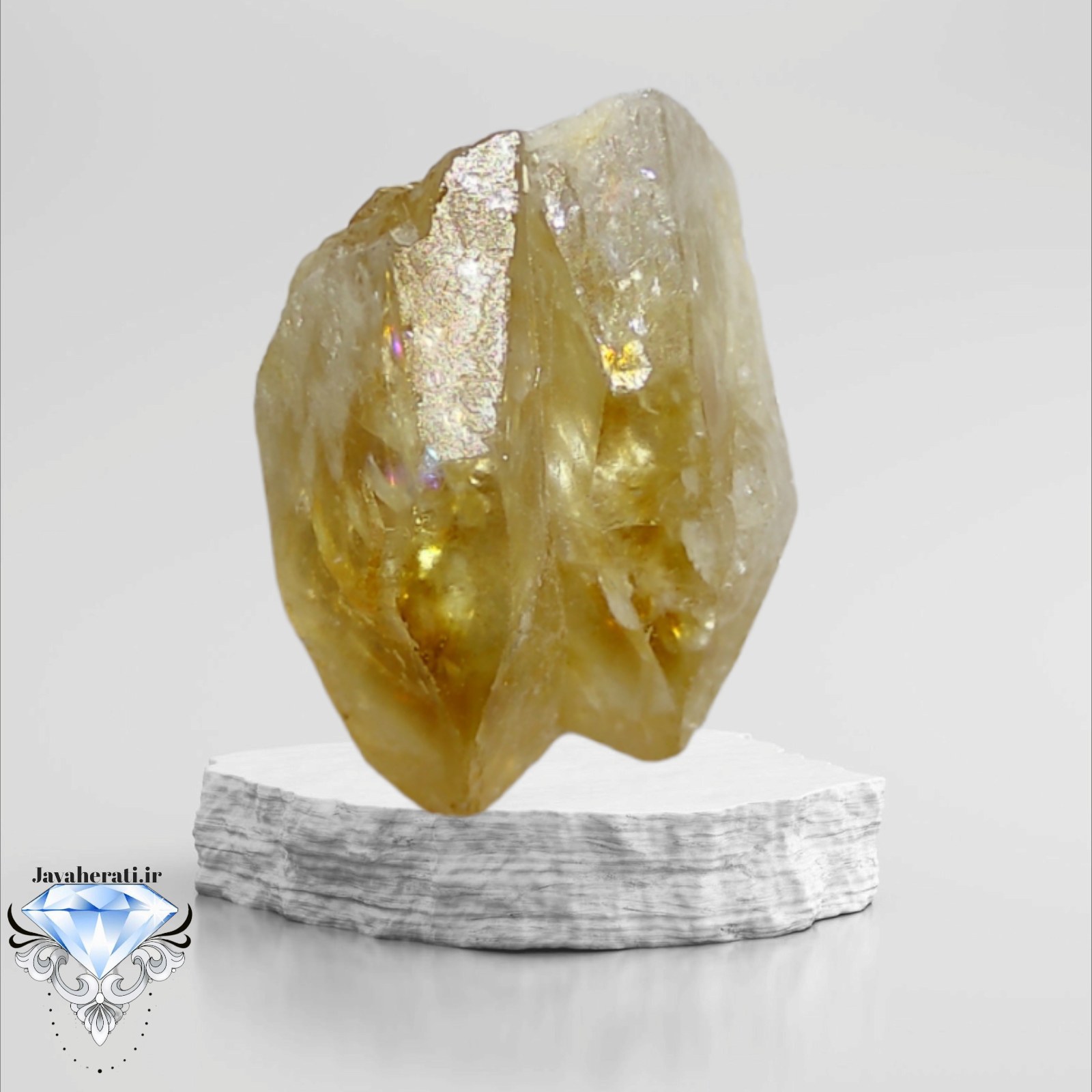 بلورسیترین زیبا ومعدنی 42 قیراطی 