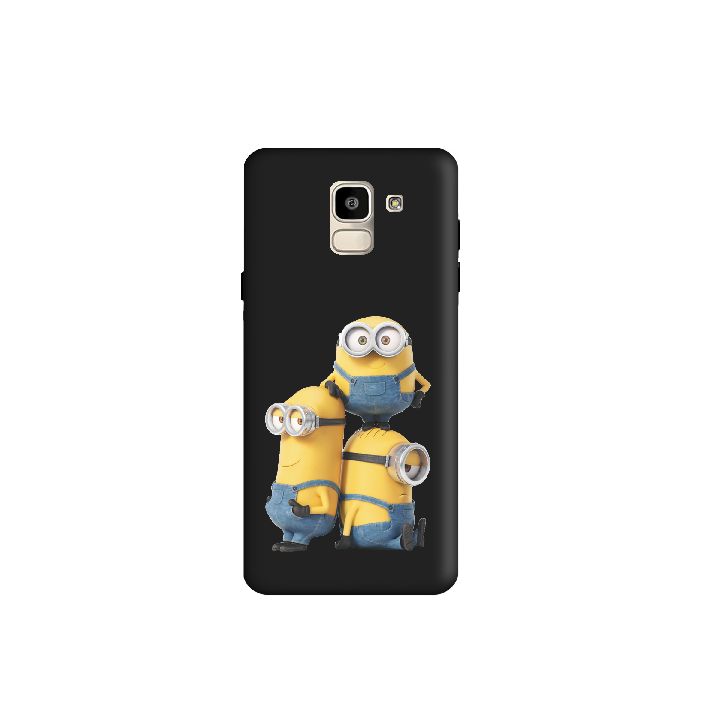 کاور طرح مینیون کد y6779 مناسب برای گوشی موبایل سامسونگ Galaxy A6 2018