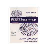 فلش کارت به همراه سی دی American English File – Starter
