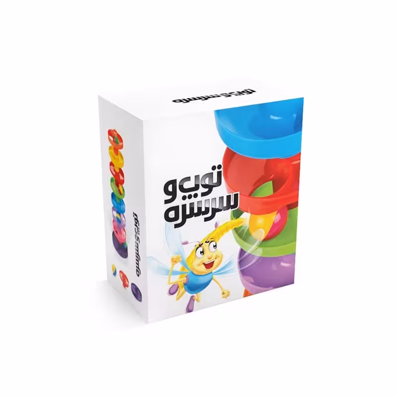 بازی فکری توپ و سرسره 8 طبقه