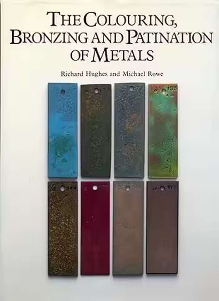 خرید و دانلود نسخه کامل کتاب The Colouring, Bronzing and Patination of Metals - Pdf