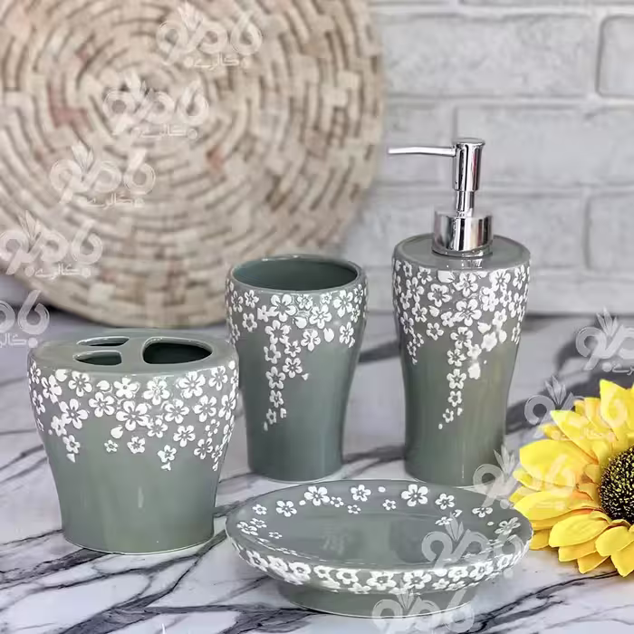 ست جامایع 4پارچه سرامیکی شکوفه