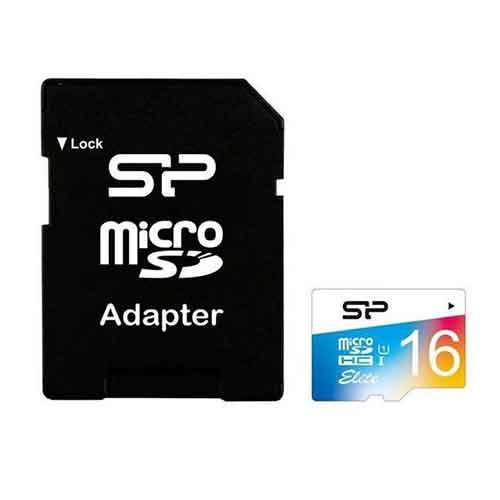 کارت حافظه microSDHC سیلیکون پاور مدل Color Elite کلاس 10