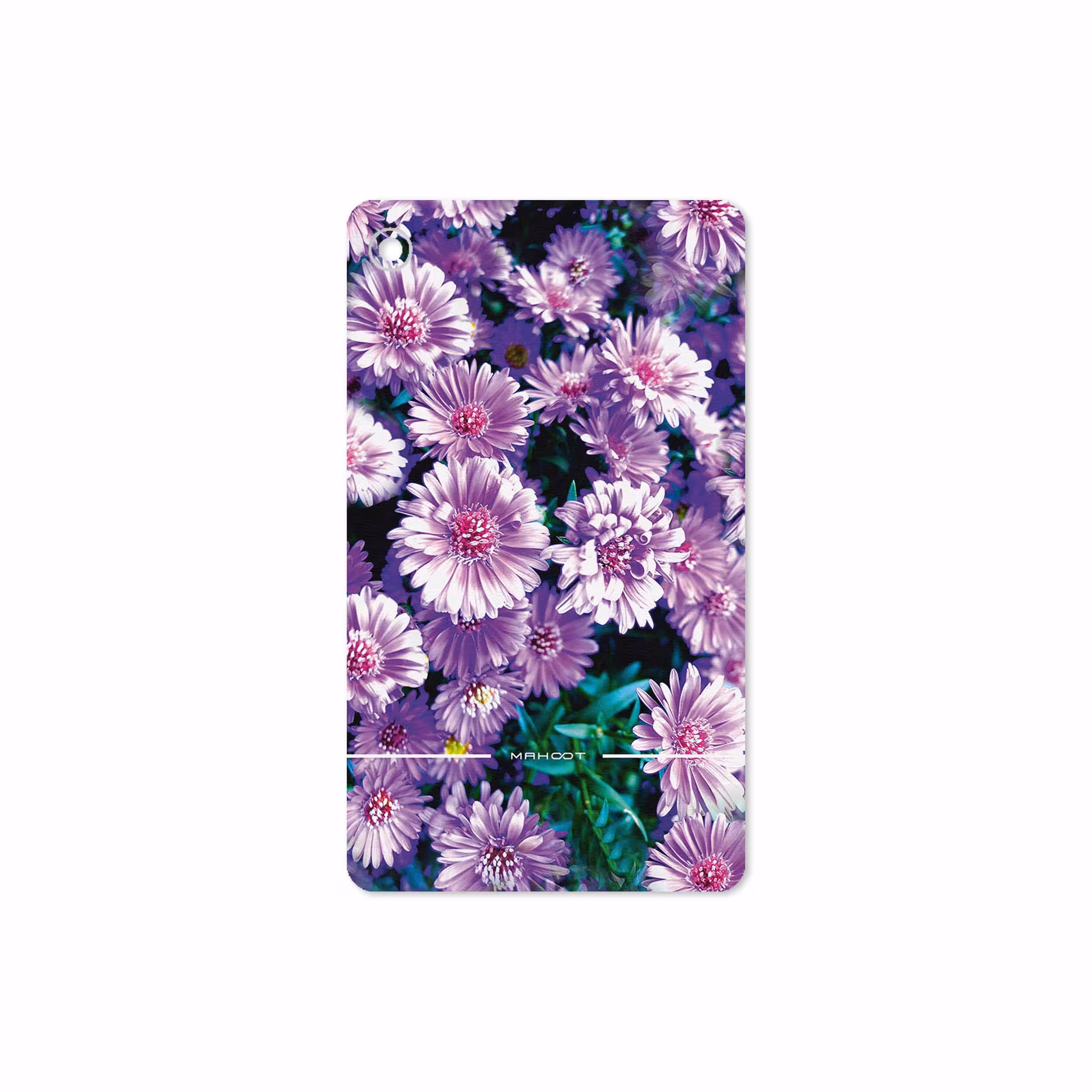 برچسب پوششی ماهوت مدل Purple-Flower مناسب برای تبلت لنوو Tab M7 2019