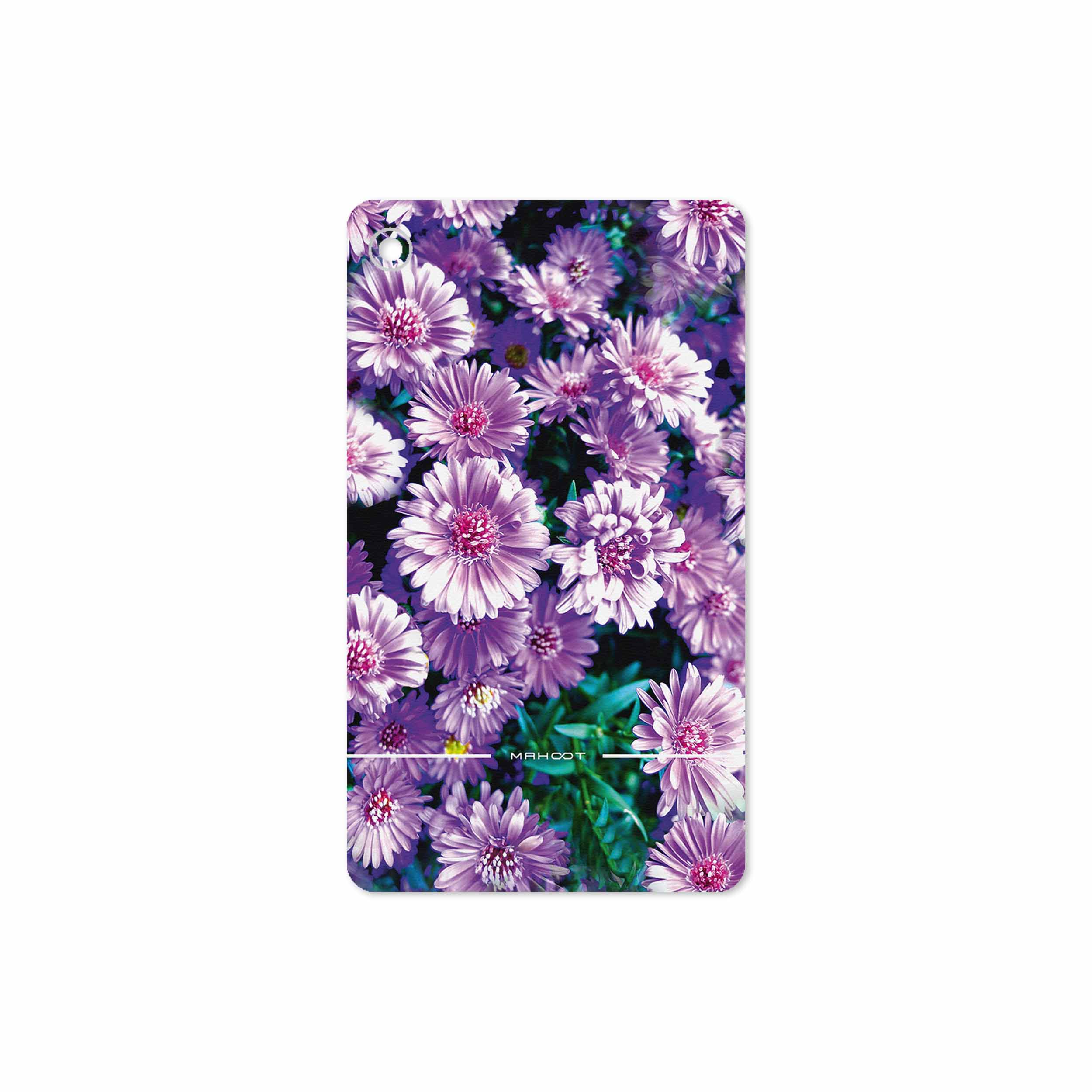 برچسب پوششی ماهوت مدل Purple-Flower مناسب برای تبلت لنوو Tab M7 2019
