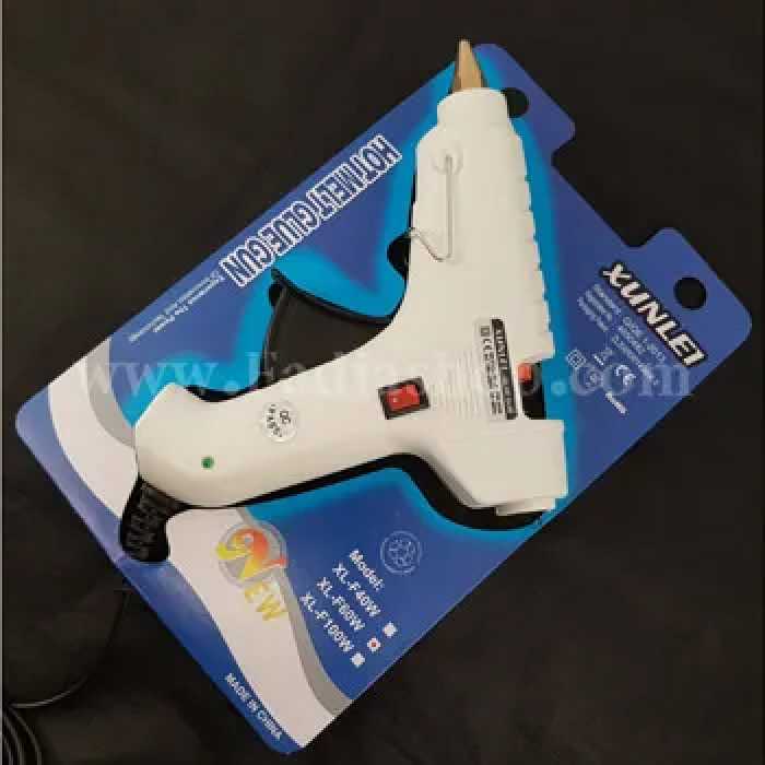 تفنگ چسب 60 وات کلید دار