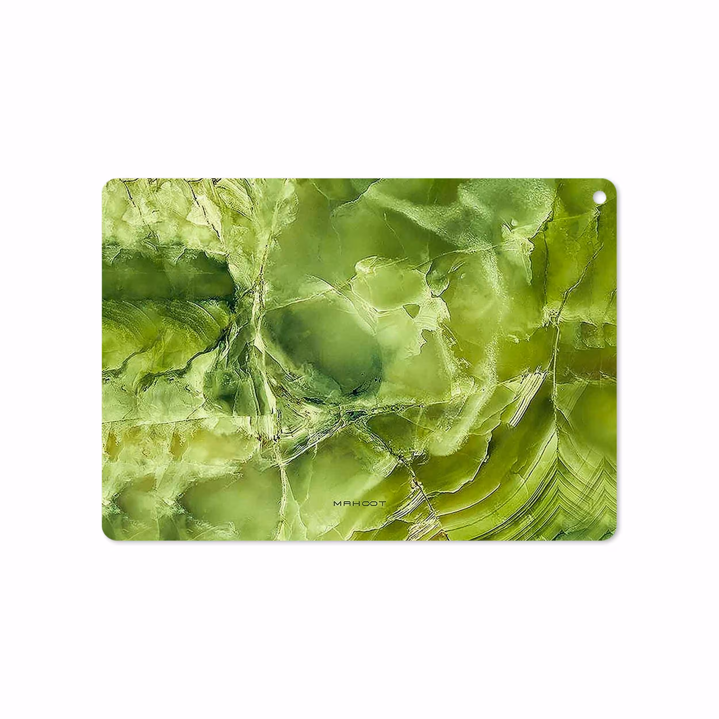 برچسب پوششی ماهوت مدل Green Crystal Marble مناسب برای تبلت اپل iPad Air 2 2014 A1566