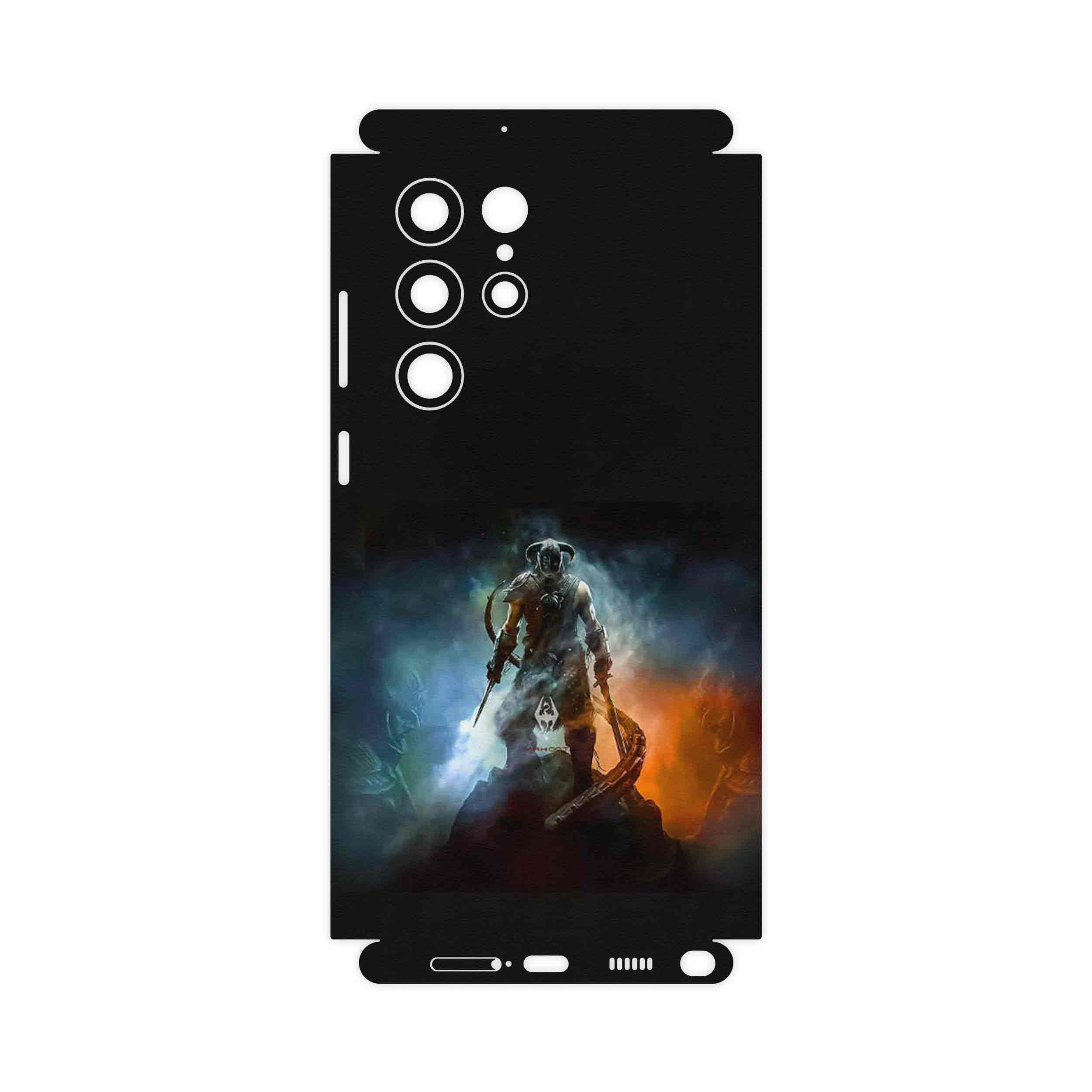برچسب پوششی ماهوت مدل Skyrim Game Series-FullSkin مناسب برای گوشی موبایل سامسونگ Galaxy S22 Ultra 5G