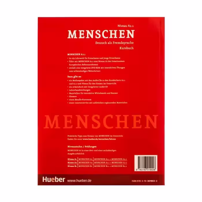کتاب menschen A2 1 اثر جمعی از نویسندگان انتشارات Hueber
