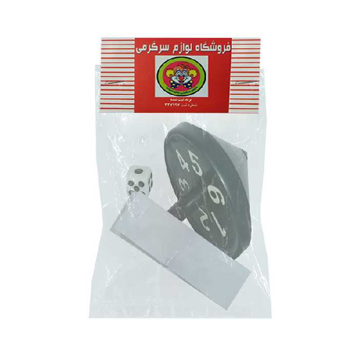 ابزار شعبده بازی دنیای سرگرمی های کمیاب مدل تاس و فرفره