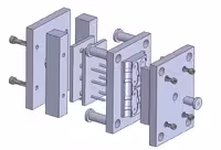 قالب پلاستیک در کتیا SOLIDWORKS و سالیدورک