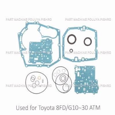 کیت واشر کامل گیربکس لیفتراک تویوتا مدل Toyota 8FD/G10~30 ATM