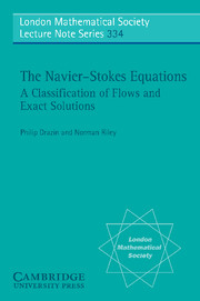 خرید و دانلود نسخه کامل کتاب The Navier-Stokes Equations A Classification of Flows and Exact Solutions - Pdf