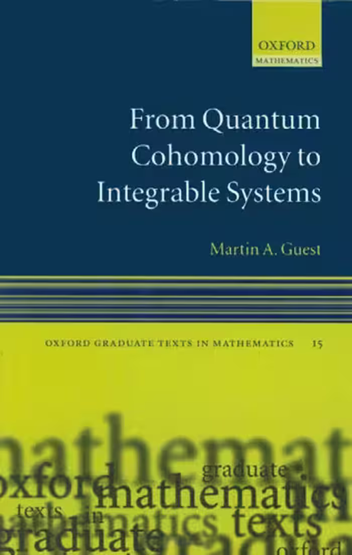 خرید و دانلود نسخه کامل کتاب From Quantum Cohomology to Integrable Systems