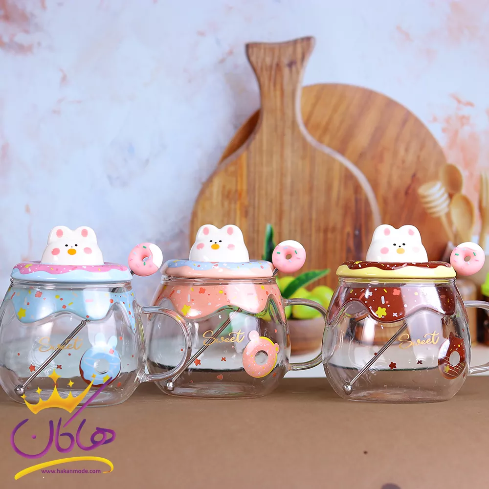 ماگ پیرکس طرح دونات کد 421