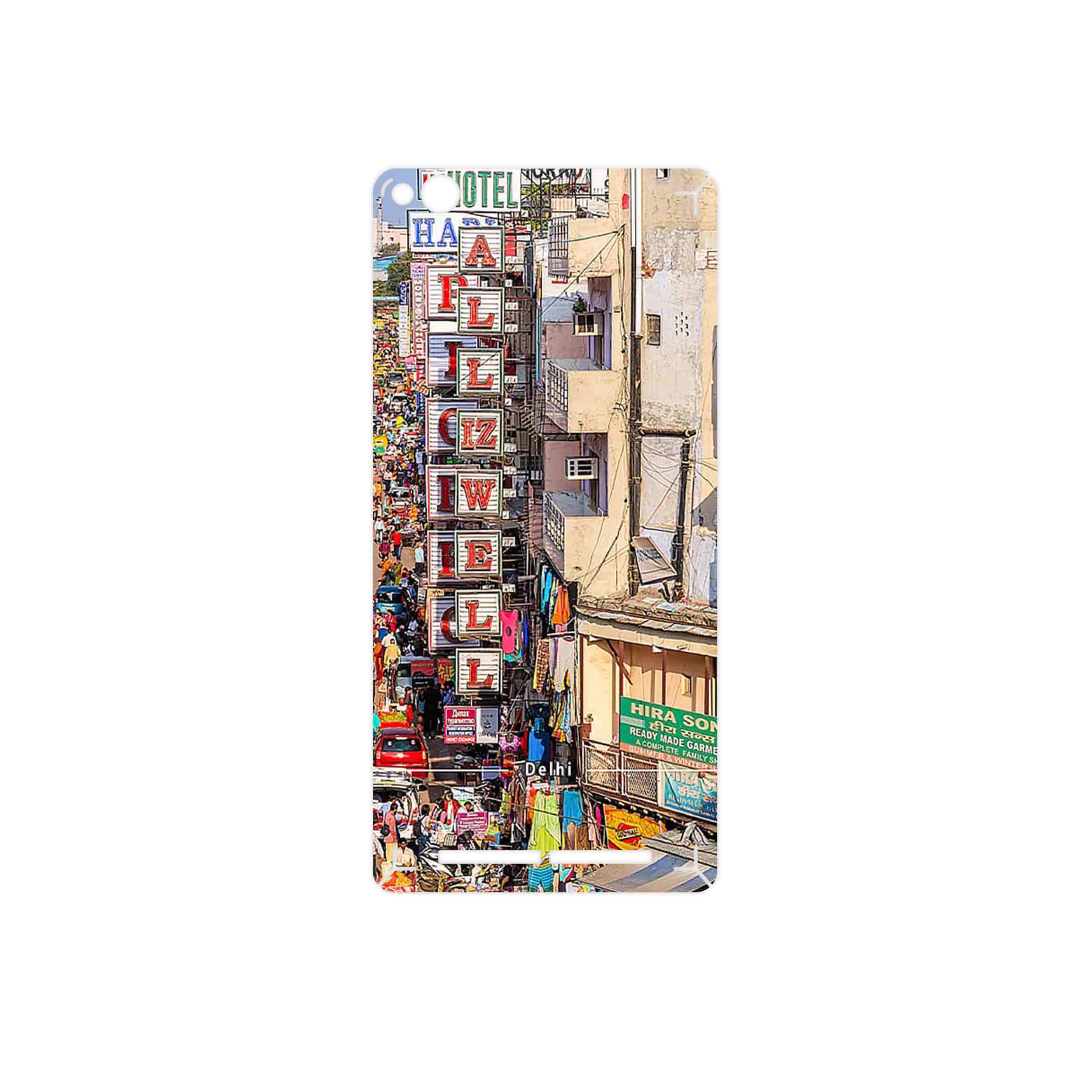 برچسب پوششی ماهوت مدل City of Delhi مناسب برای گوشی موبایل شیائومی Redmi 3