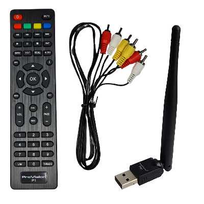 گیرنده دیجیتال پروویژن مدل PRO20-PLUS به همراه دانگل وای‌فای