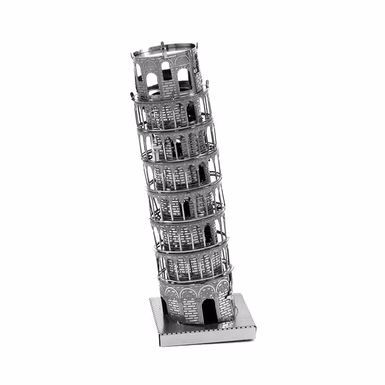 پازل فلزی 3 بعدی مدل Tower of Pisa (برج پیزا)