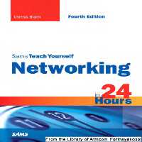 خرید و دانلود نسخه کامل کتاب Sams teach yourself networking in 24 hours
