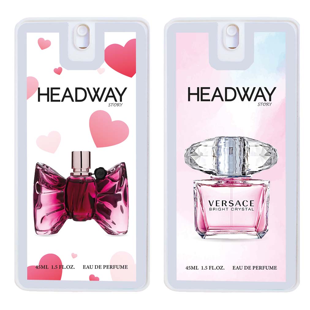 عطر جیبی زنانه هدوی مدل ویکتور اند رولف بن بن و ورساچه برایت کریستال حجم 45 میلی لیتر مجموعه 2 عددی