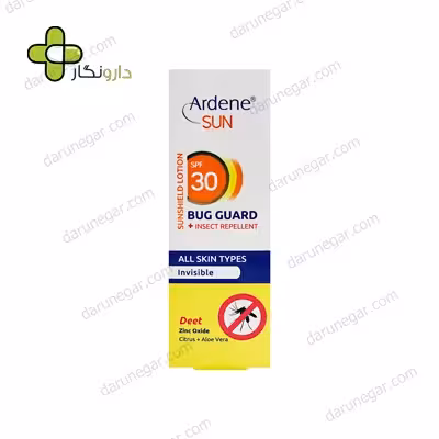 لوسیون ضد آفتاب باگ گارد SPF30