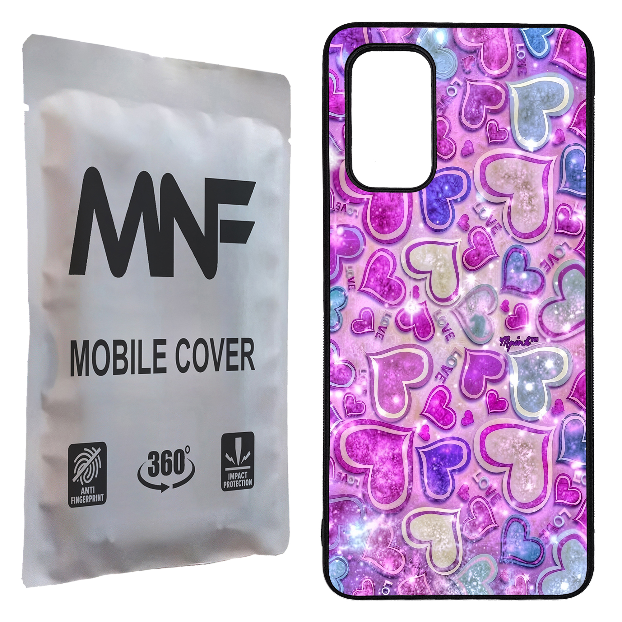 کاور ام ان اف طرح قلبی LOVE کد P-019 مناسب برای گوشی موبایل سامسونگ Galaxy A32 4G