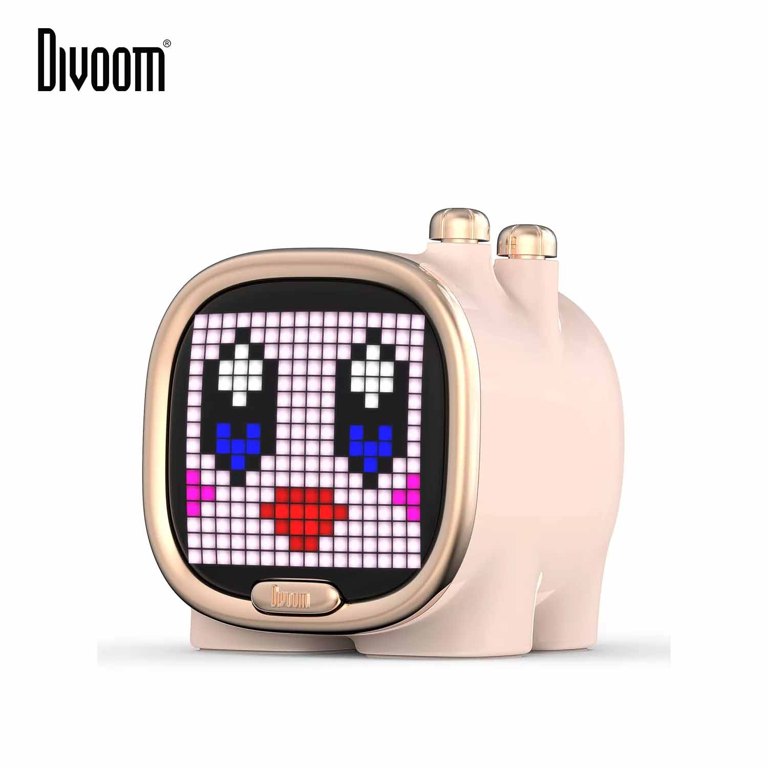 خرید اسپیکر هوشمند پیکسلی Divoom Zooe Pixel Art Pink با بهترین قیمت