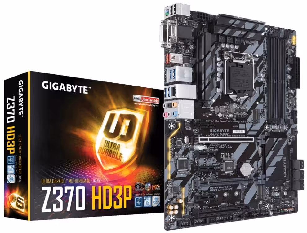 مادربرد گیگابایت Z370 HD3P