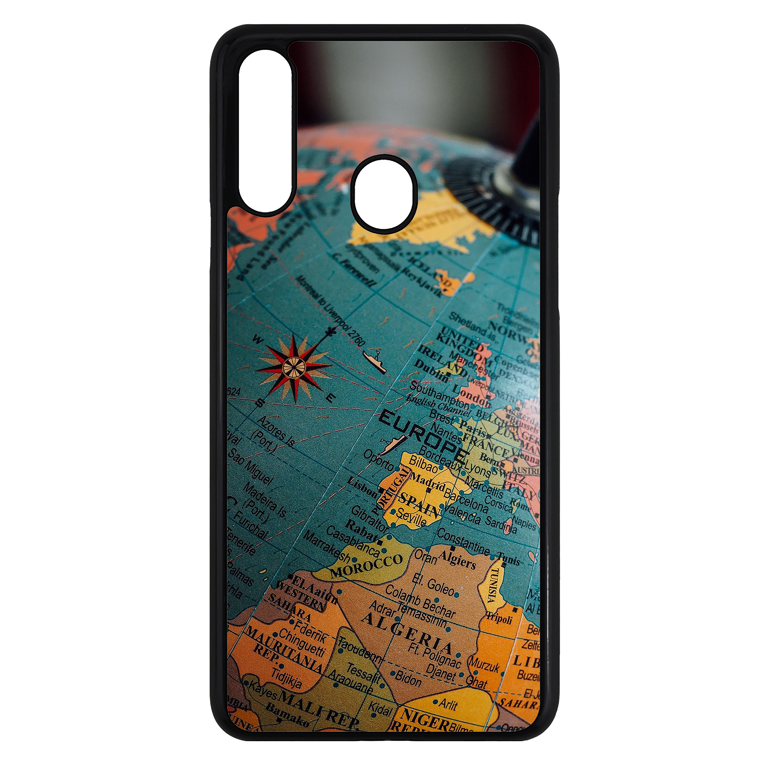 کاور طرح Map مدل CHL50297 مناسب برای گوشی موبایل سامسونگ Galaxy A20s