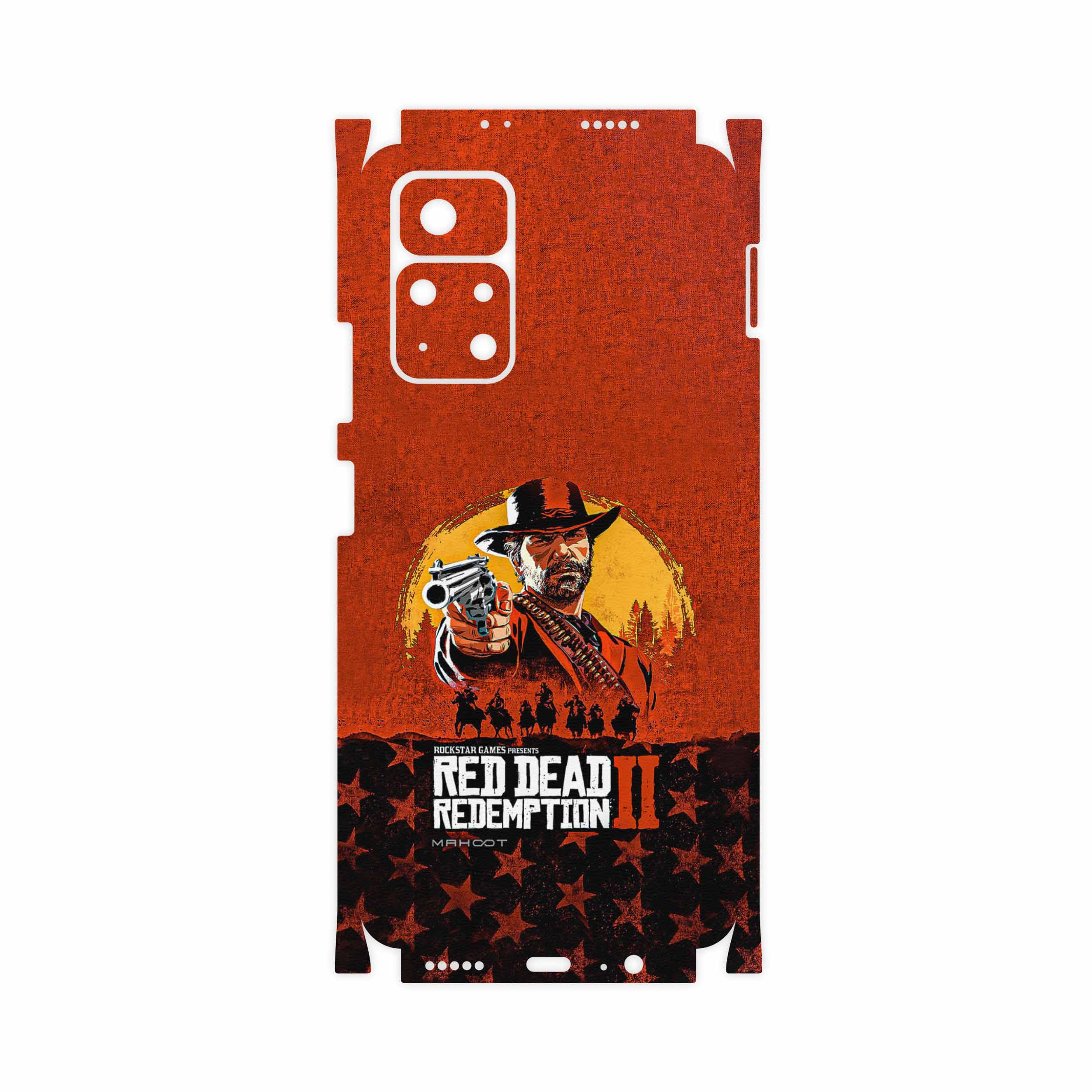 برچسب پوششی ماهوت مدل Red-Dead-Redemption-Game-FullSkin مناسب برای گوشی موبایل شیائومی Poco M4 Pro 5G