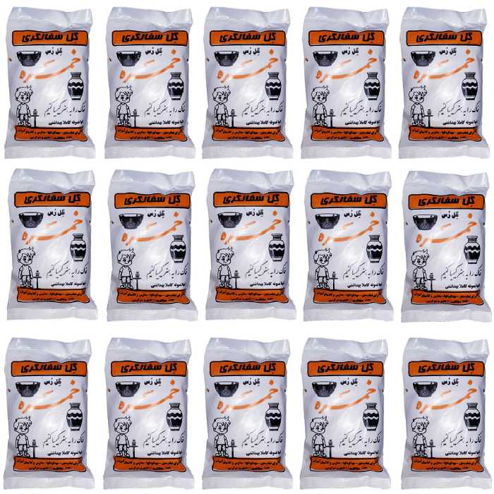 گل سفالگری مدل ALEX کد 451 مجموعه 15 عددی