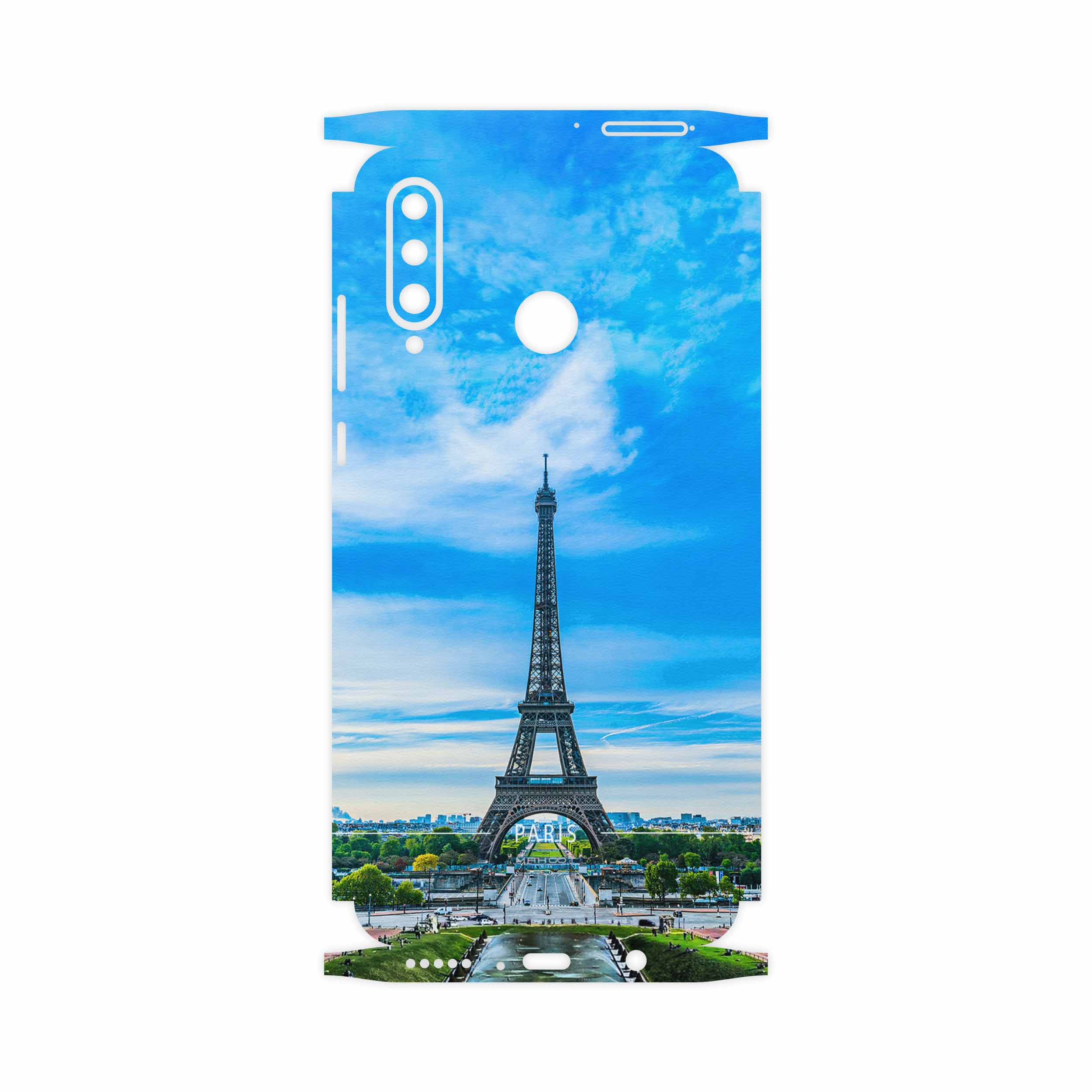 برچسب پوششی ماهوت مدل Paris-City-FullSkin مناسب برای گوشی موبایل هوآوی P30 Lite (48 MP Camera)