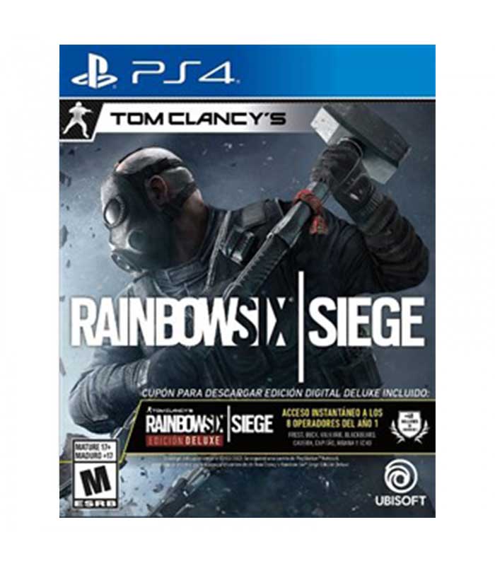 خرید دیسک بازی Rainbow Six Siege Deluxe Edition R ALL برای PS4 (کارکرده) با بهترین قیمت