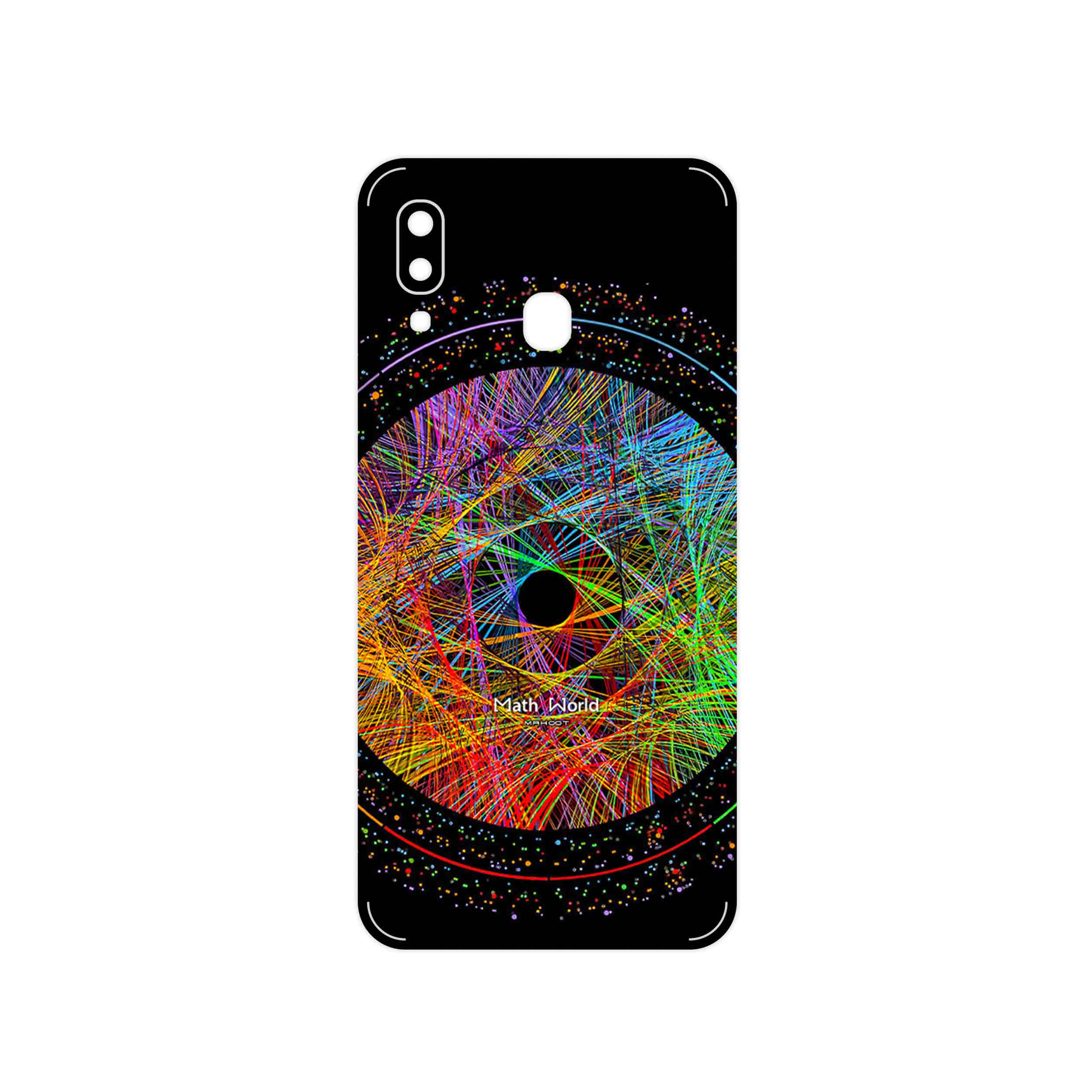 برچسب پوششی ماهوت مدل Mathematical Geometric Shape 2 مناسب برای گوشی موبایل سامسونگ Galaxy A20