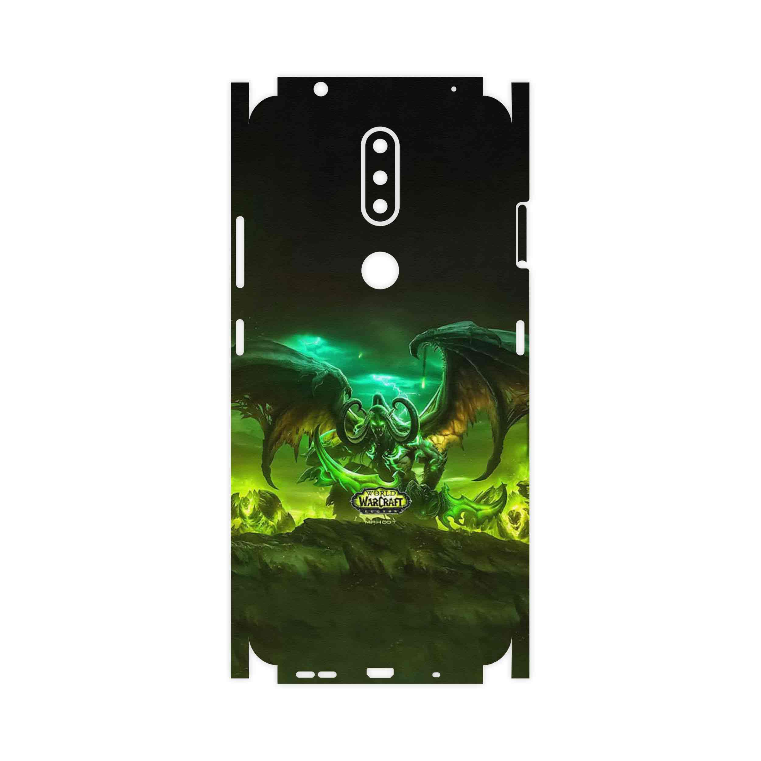 برچسب پوششی ماهوت مدل Warcraft Game Series-FullSkin مناسب برای گوشی موبایل نوکیا 2.4