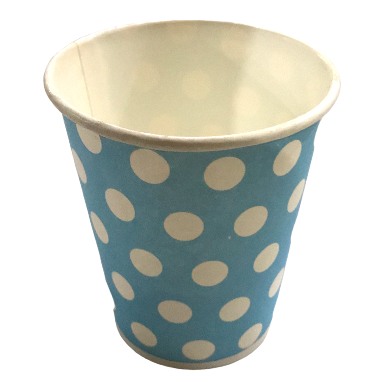 لیوان یکبار مصرف مستر تم مدل خال خالی پلاس بسته 150 عددی