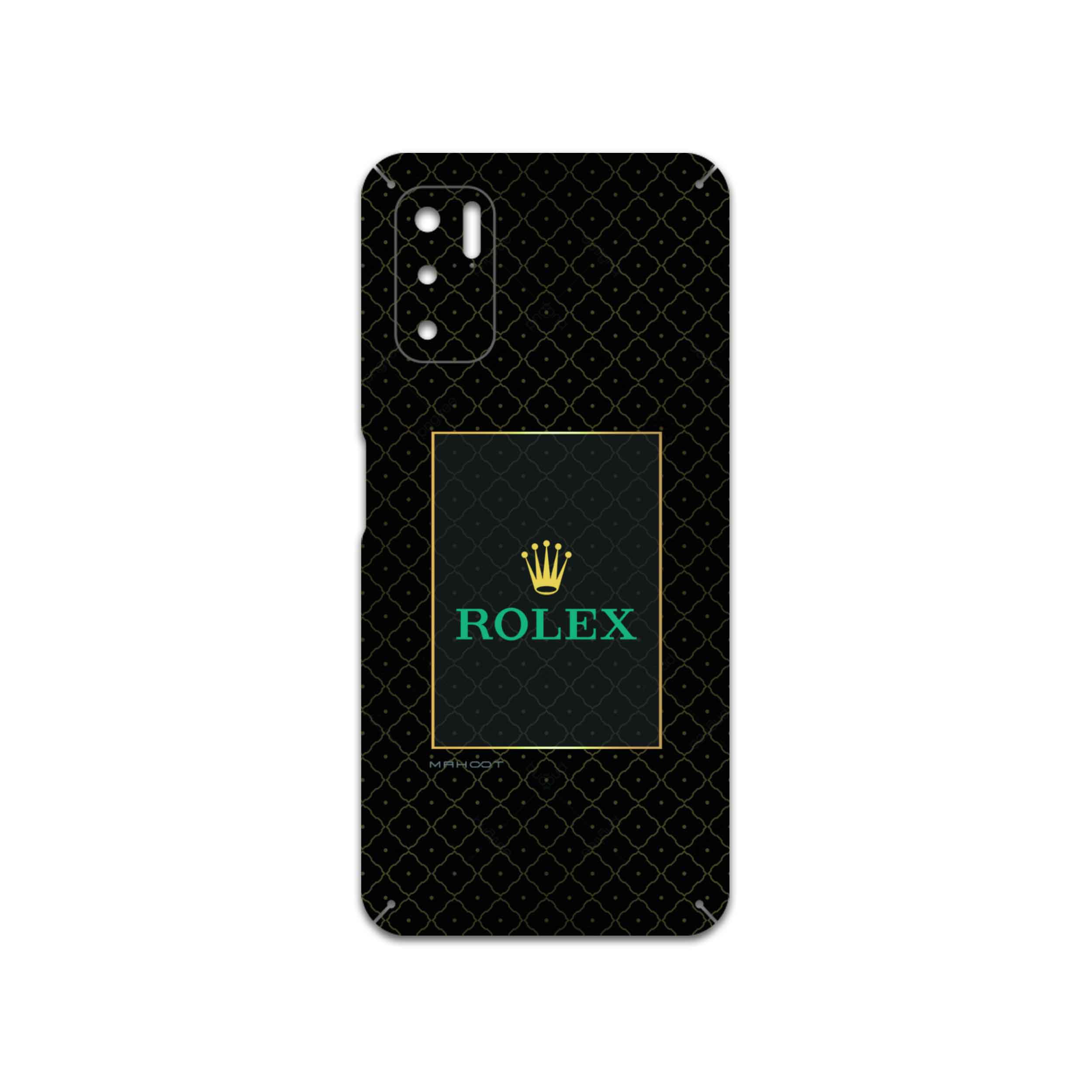 برچسب پوششی ماهوت مدل Rolex-Logo مناسب برای گوشی موبایل شیائومی Redmi Note 10 5G