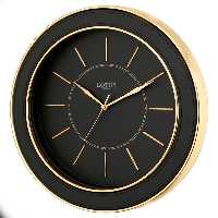 ساعت ديواری فلزی لوتوس کد محصول: LC-2204-FERNLEY-B-GOLD